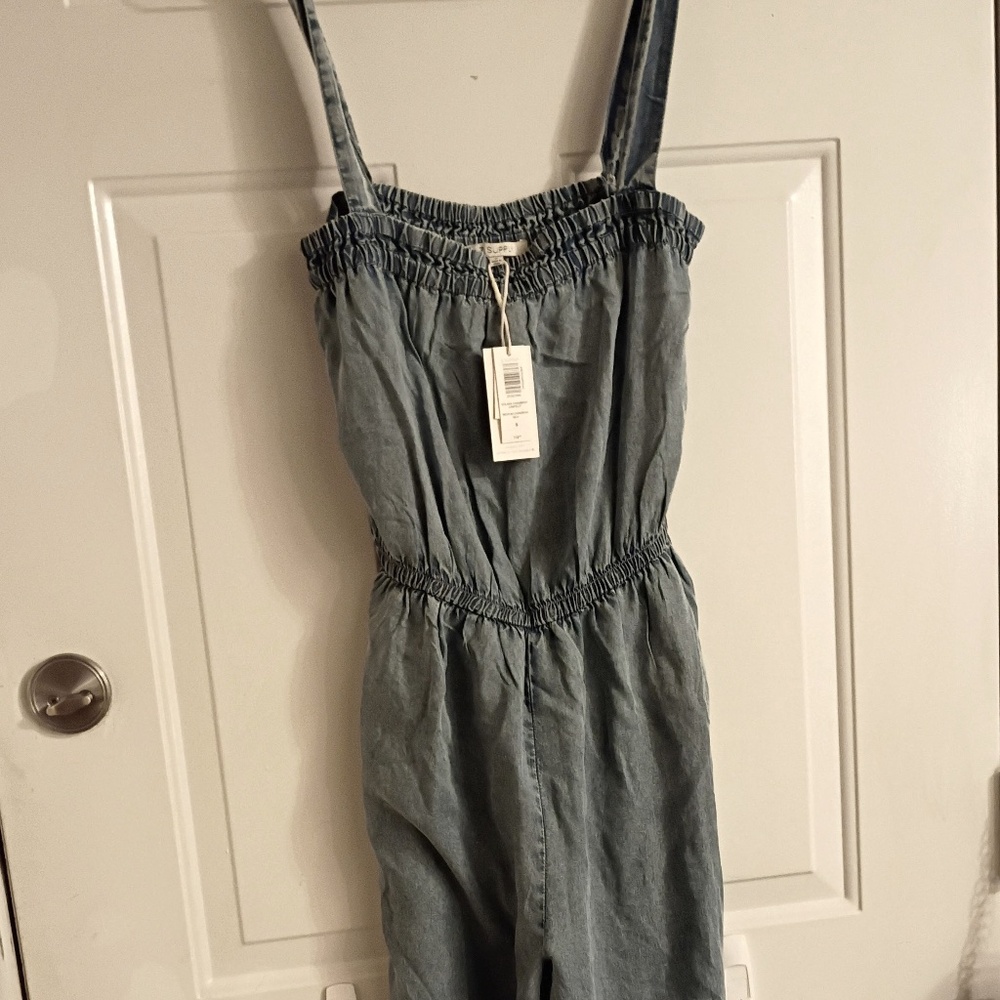 SOLARA CHAMBRAY JUMPSUIT